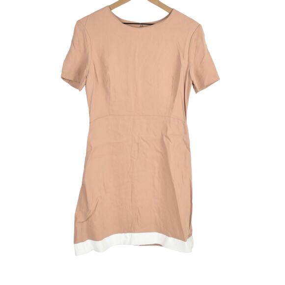 Sandro Dresses & Skirts - Sando Tan Cut Out Dress, size small, NWT